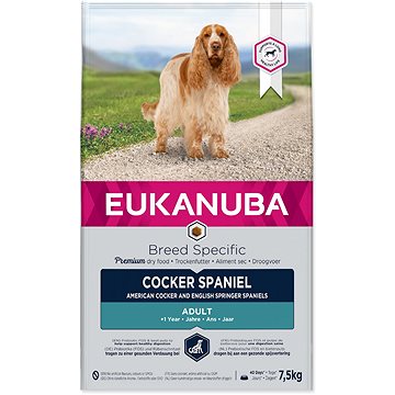 Obrázok Eukanuba Cocker Spaniel 7,5 kg (8710255120294)