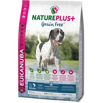 Obrázok Eukanuba Dog Nature Plus Adult Grain Free Salmon 2,3kg