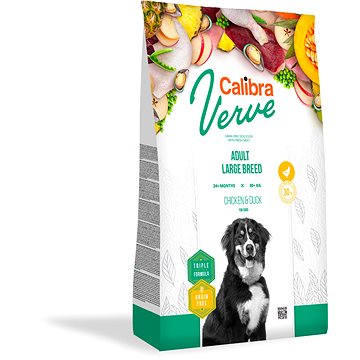 Obrázok Calibra Dog Verve GF Adult Large Chicken&Duck 2 kg