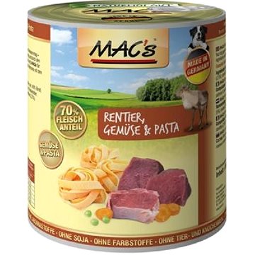 Obrázok MACs Dog Zvěřina a jehně s těstovinami 400g