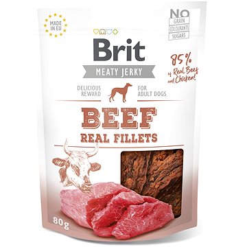 Obrázok Brit Jerky Beef Fillets 80g