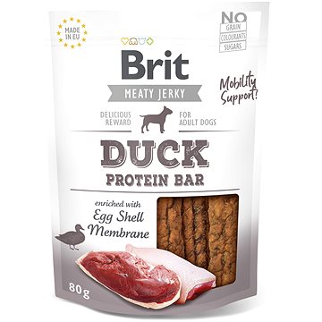 Obrázok Brit Jerky Duck Protein Bar 80g