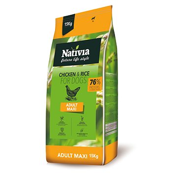 Obrázok Nativia Dog Adult Maxi 15kg