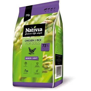 Obrázok Nativia Dog Senior&Light 3kg