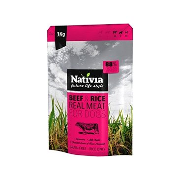 Obrázok Nativia Real Meat Beef&Rice 1kg