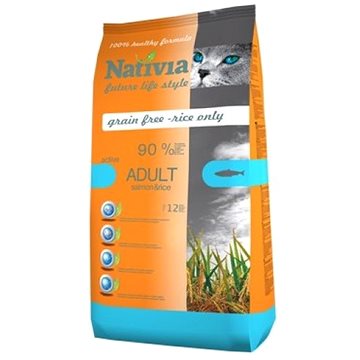 Obrázok Nativia Cat Adult Salmon&Rice Active 1,5kg