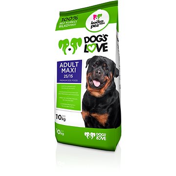 Obrázok Dog´s Love Adult Maxi 10 kg (8595045403395)