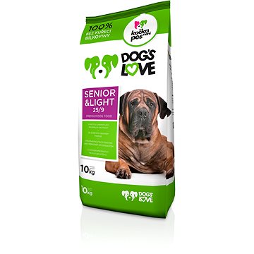 Obrázok Dog´s Love Senior & light 10 kg (8595045403401)