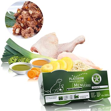 Obrázok Platinum Menu Mini Chicken 4x100g