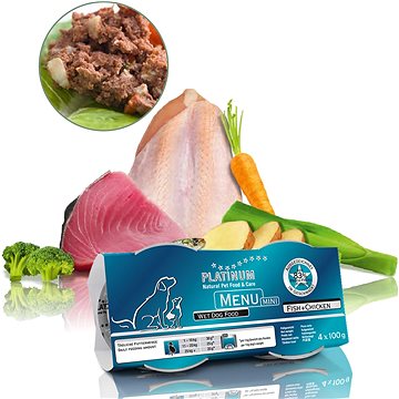 Obrázok Platinum Menu Mini Fish+Chicken 4x100g