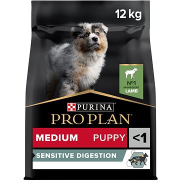 Obrázok PURINA PRO PLAN PUPPY MEDIUM SENSITIVE DIGESTION LAMB 12KG