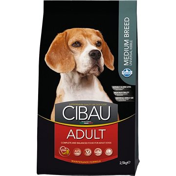 Obrázok CIBAU Dog Adult Medium 2,5kg