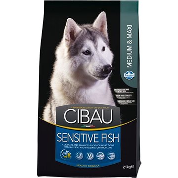 Obrázok CIBAU Dog Adult Sensitive Fish&Rice 2,5kg