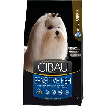 Obrázok CIBAU Dog Adult Sensitive Fish&Rice Mini 800g