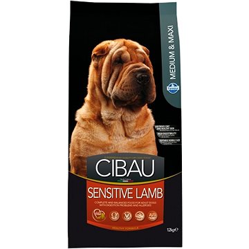 Obrázok CIBAU Dog Adult Sensitive Lamb&Rice 12kg