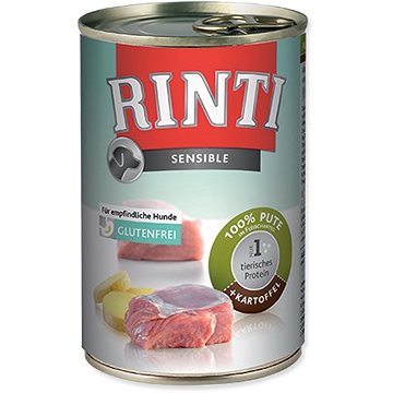 Obrázok Rinti Dog konzerva Sensible krůta+brambory 400g