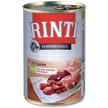 Obrázok Konzerva Rinti Dog  jehně 400g 33375