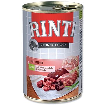 Obrázok Konzerva Rinti Dog  hovězí 400g 33370