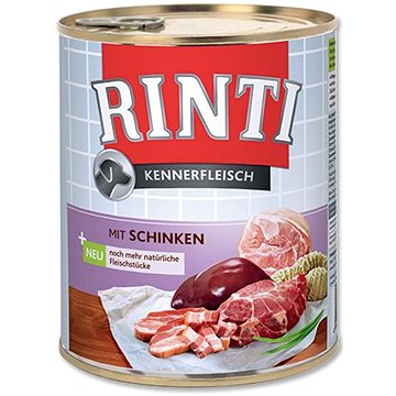 Obrázok Konzerva Rinti Dog  šunka 800g 33396