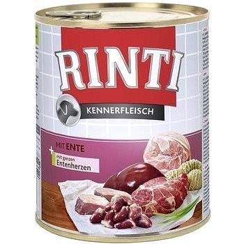 Obrázok Rinti Dog konzerva Kennerfleisch kachní srdce 800g