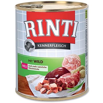 Obrázok Konzerva Rinti Dog  zvěřina 800g 33390