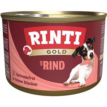 Obrázok Rinti Dog Gold konzerva hovězí 185g