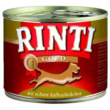 Obrázok Konzerva Rinti Dog Gold  telecí 185g 33369