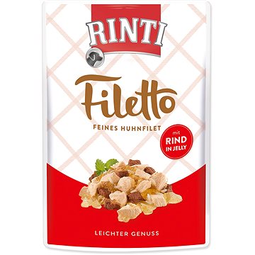 Obrázok RINTI FILETTO KURACIE A HOVADZIE MASO V ZELE 100 G