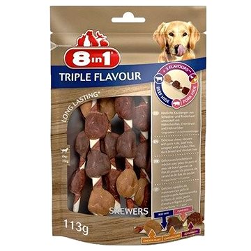 Obrázok Pochoutka 8in1 Triple Flavour skewers (6ks)