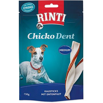 Obrázok Rinti Dog pochoutka Extra Chicko Dent kachna M (150g)