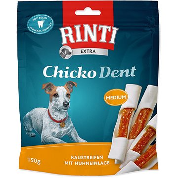 Obrázok Rinti Dog pochoutka Chicko Dent Medium kuře 150g