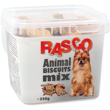 Obrázok RASCO Sušienky Rasco zvieratká mix 5 cm 350 g (8595091779819)