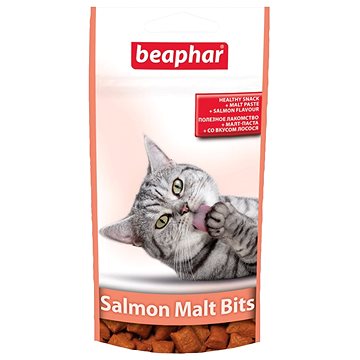 Obrázok Pochoutka BEAPHAR Malt Bits lososová 35g