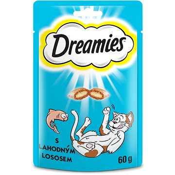 Obrázok DREAMIES pochúťky s lososom 60 g (5998749130933)