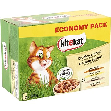 Obrázok Kitekat kapsa Selské menu 12x100g