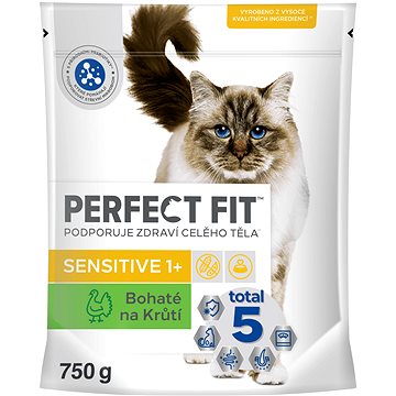 Obrázok Perfect Fit Cat Sensitive s krůtím 750g