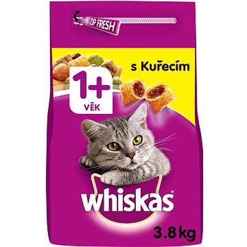 Obrázok Whiskas s kuřecím masem 3,8 kg