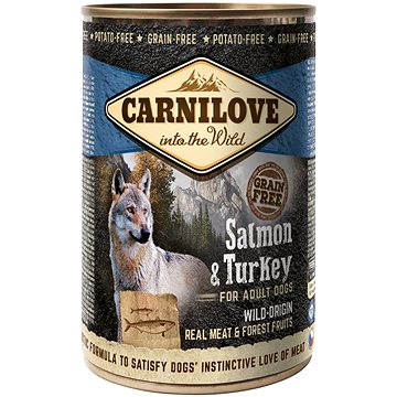 Obrázok Carnilove wild meat salmon & turkey 400 g (8595602529278)