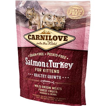 Obrázok Carnilove Cat Salmon & Turkey for Kittens HG 400g