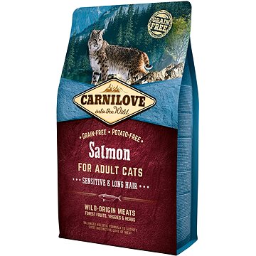 Obrázok Carnilove Cat Salmon for Adult Sensitiv & LH  2kg