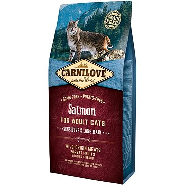 Obrázok Carnilove Cat Salmon for Adult Sensitiv & LH  6kg