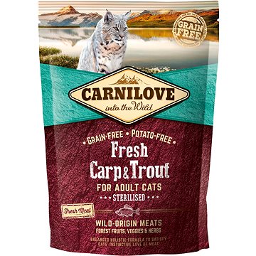 Obrázok Carnilove Cat Fresh Carp & Trout Sterilised Adult 400g