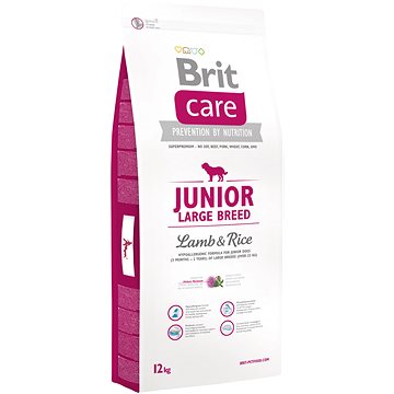 Obrázok Brit Care Dog Junior Large Breed Lamb & Rice 12kg