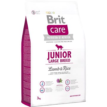 Obrázok Brit Care Dog Junior Large Breed Lamb & Rice 3kg