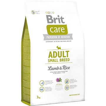 Obrázok Brit Care Dog Adult Small Breed Lamb & Rice 3kg