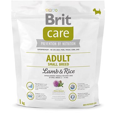 Obrázok Brit Care Dog Adult Small Breed Lamb & Rice 1kg