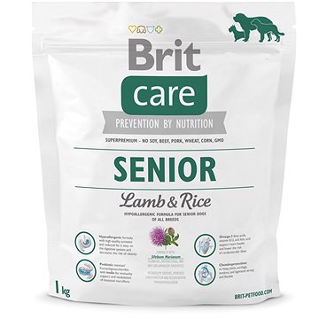 Obrázok Brit Care Dog Senior Lamb & Rice 1kg