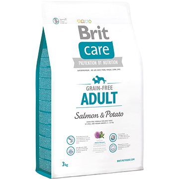 Obrázok BRIT CARE GRAIN-FREE ADULT SALMON & POTATO 3 KG (294-132725)