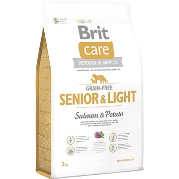 Obrázok BRIT CARE GRAIN-FREE SENIOR & LIGHT SALMON & POTATO 3 KG (294-132734)