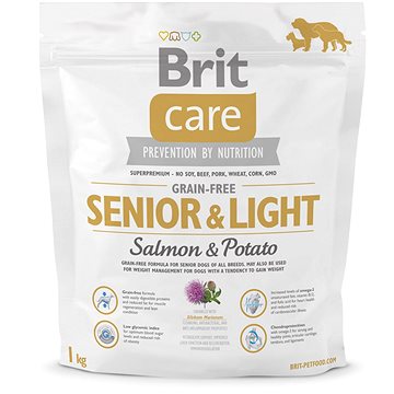 Obrázok Brit Care Dog Grain-free Senior Salmon & Potato 1kg